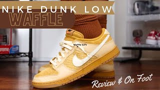 BEST DUNK of 2024!? Don't Let Market Fool You! Nike dunk low 'Waffle' Review & On Foot