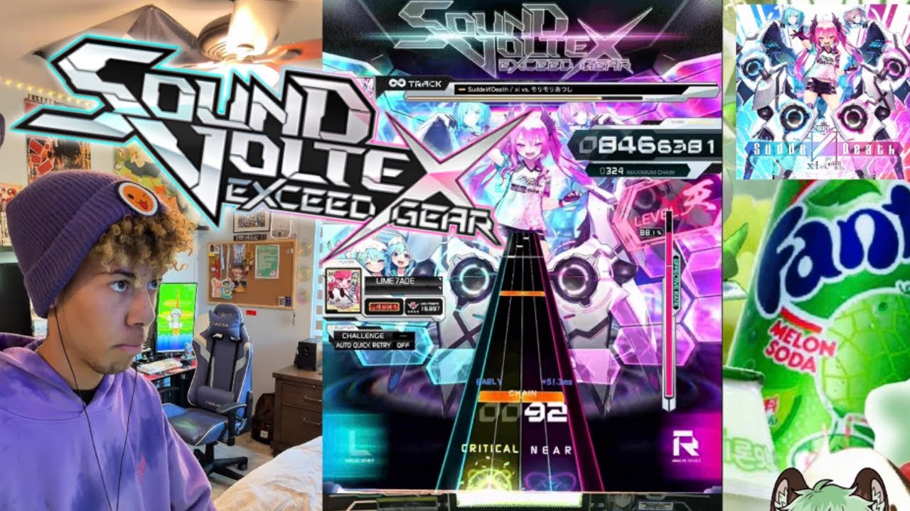 ☆SDVX☆ SuddeИDeath ~EXH18~ HandShot + FaceCam - YouTube