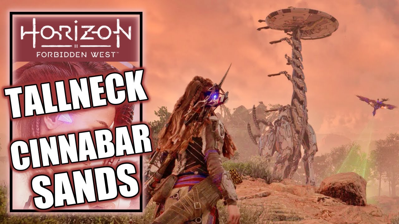 Horizon Forbidden West - Tallneck: Cinnabar Sands