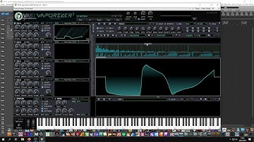 Wavetable in Vaporizer 2 (No sound just Video)