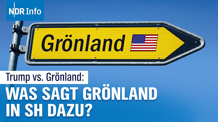 Trumps Grönland-Pläne: Drohung oder Fantasie? - Das sagt Grönland in SH dazu! | NDR Info