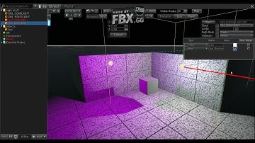 Esenthel Tutorial - Point light, Cone light setup