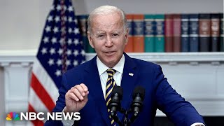 Watch: Biden and Sen. Sanders address efforts to lower health care costs | NBC News