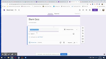 Video #5: PART 3 of using Google Forms to create quizzes/assessments