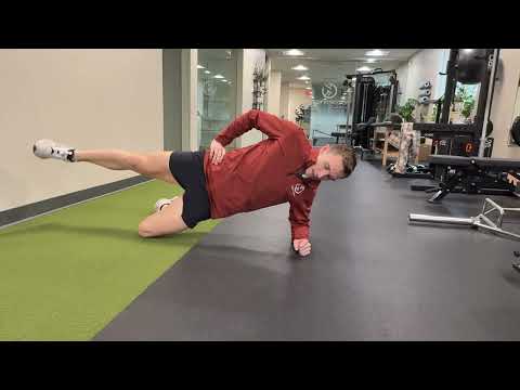 Side plank hip abduction
