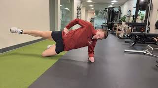 Side plank hip abduction
