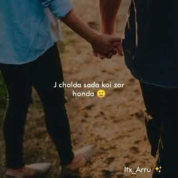 Akhiyan nu khuwab wakha gai en lyrical status video