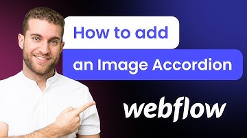 How to add an Image Accordion to Webflow