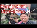 WHERE TO STAY IN NEW ORLEANS | HARRAHS HOTEL NEW ORLEANS | 2 QUEENS ROOM TOUR