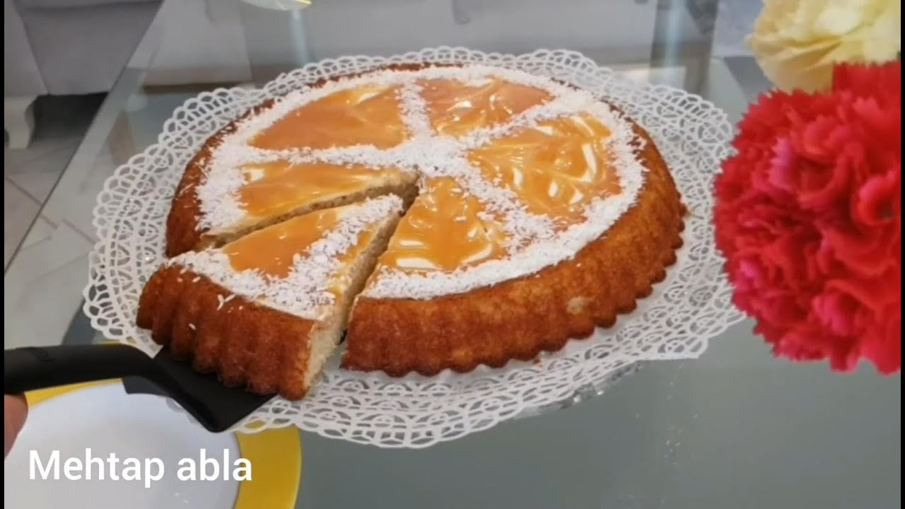 KARAMELLİ PASTA Mehtap Abla YouTube