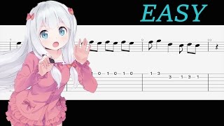 Miniatura del video "Eromanga-Sensei OP - Hitorigoto TAB (Easy)"