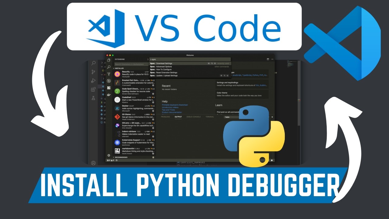 How To Install The Right Python Debugger Extension In VS Code - YouTube