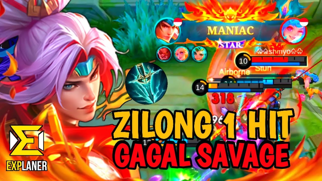 Maniac Build Zilong Paling Sakit 2025 Terbaru ~ Build Zilong Tersakit 2025