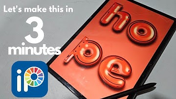 IBIS Paint x Beginners tutorial | text effect in IBIS Paint x