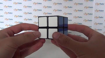 2x2 LL Spring/Screw Magic Intelligence Test Cube Black