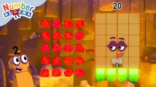 Let's Multiply 1 to 20! | Back to School Multiplication for Kids | Learn to Count | @Numberblocks screenshot 5