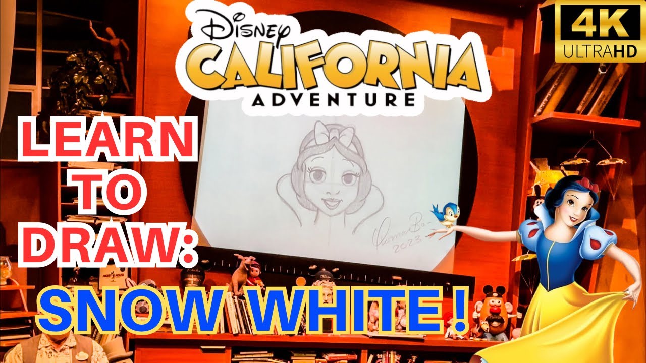 Disney California Adventure Animation Academy Art Class Learn to Draw