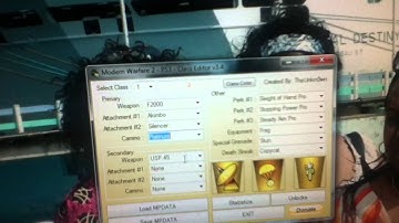 How To Use MW2 Class Editor v3.4