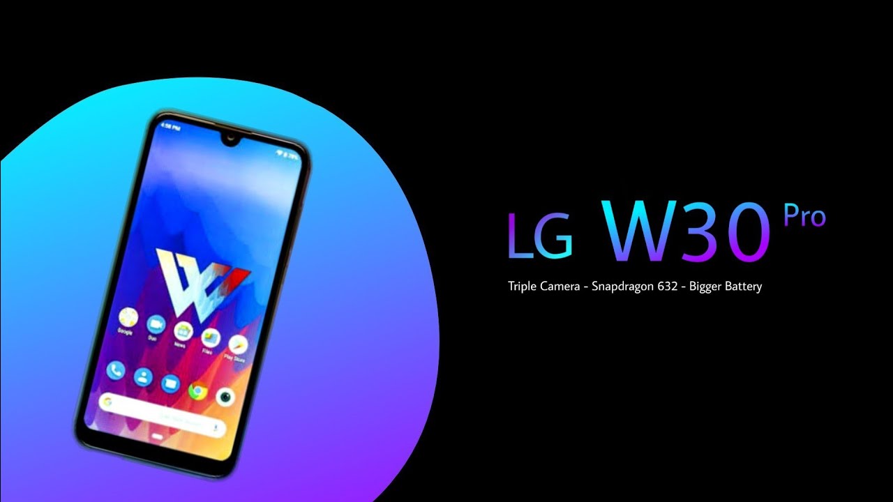LG W30 Pro First Look, Specifications, Price in India LG W30 Pro Release Date YouTube