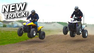 Our NEW TRACK! It&#39;s huge! Quads and a Pro R go wild!