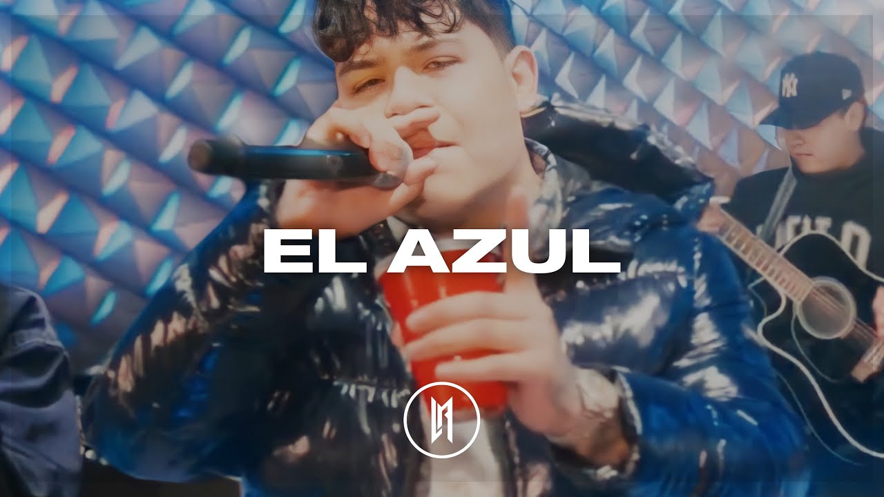 Junior H x Peso Pluma - El Azul (Letra)