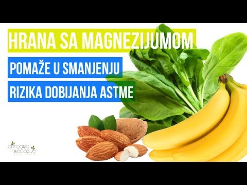 Nizak nivo magnezijuma povezan je sa povećanim rizikom od razvoja astme