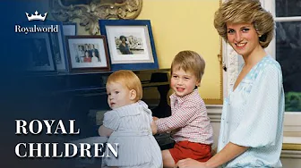 Royal Children: Prince William and Prince Harry | British Princes