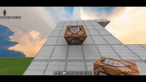how to make an working elevator using command block