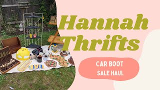 What I Bought at the Car Boot Sale and Charity Shops to Resell!