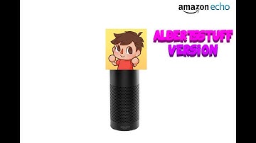 Amazon Echo - AlbertsStuff Version (Introducing Amazon Albert) @AlbertsStuff
