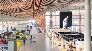 Walking & Exploring Beijing Capital International Airport (PEK), China