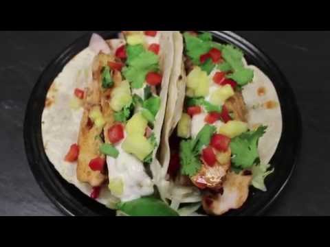 Teriyaki Chicken & Pineapple Tacos