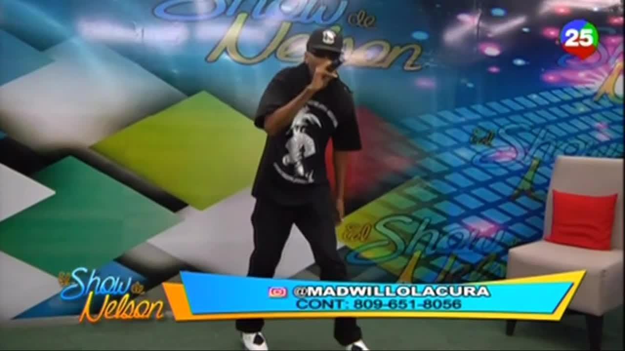 Participación de Mad Willo La Cura el primer urbano de la Isla de Saba en El Show De Nelson entrevista a profundidad