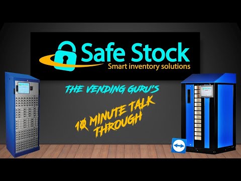 Supply Point Vending Machine and TeamViewer Settings