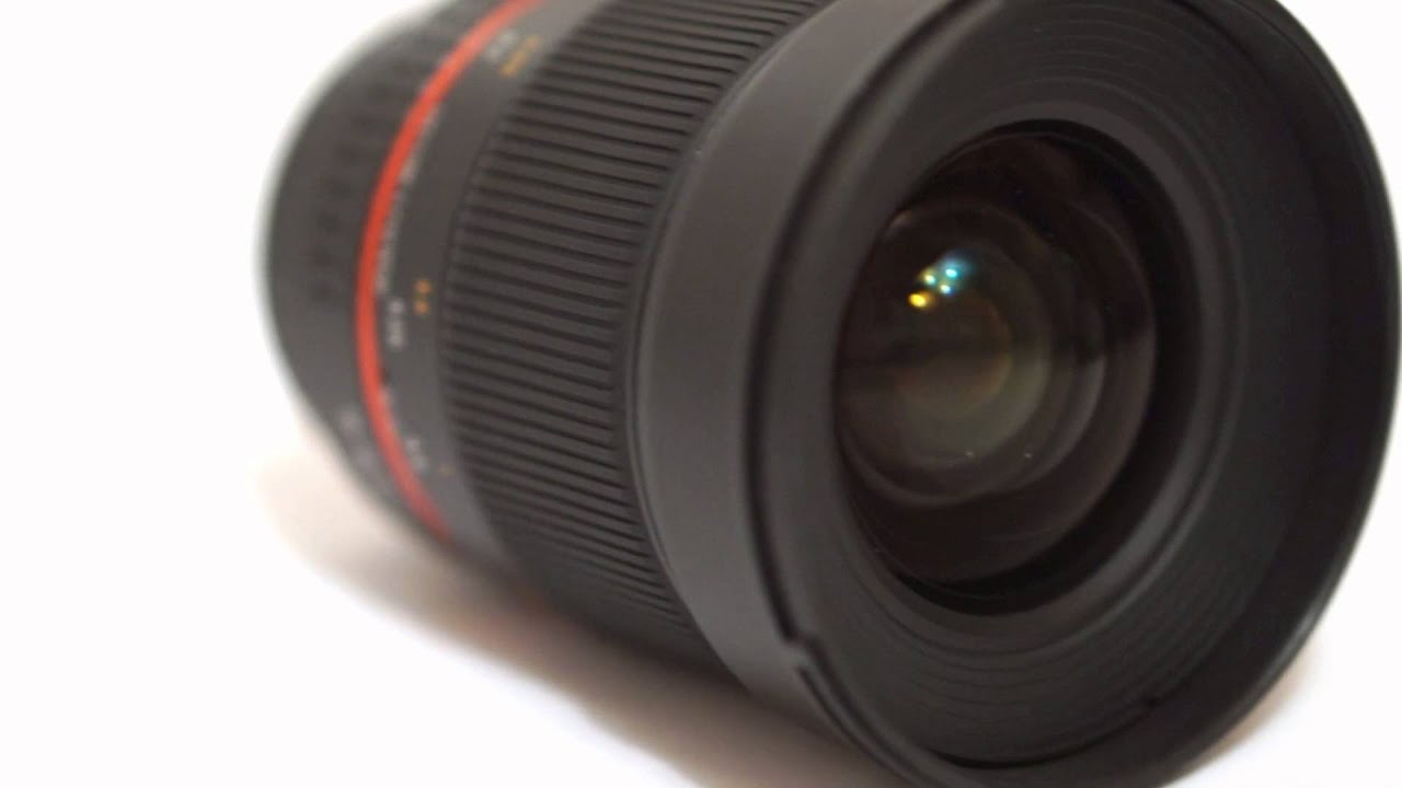 Samyang 16mm F/2.0 ED AS UMC CS Canon EF