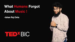 What Humans Forgot About Music Lead Singer Of The Elements Band Ishan Raj Onta Tedxbic