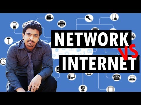 नेटवर्क और इंटरनेट के बीच अंतर | नेटवर्क बनाम इंटरनेट | [व्याख्या की]
