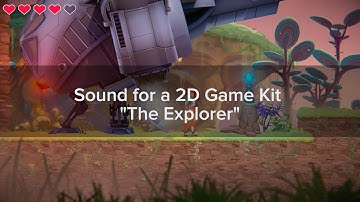 Sound for a 2D Game Kit "The Explorer"