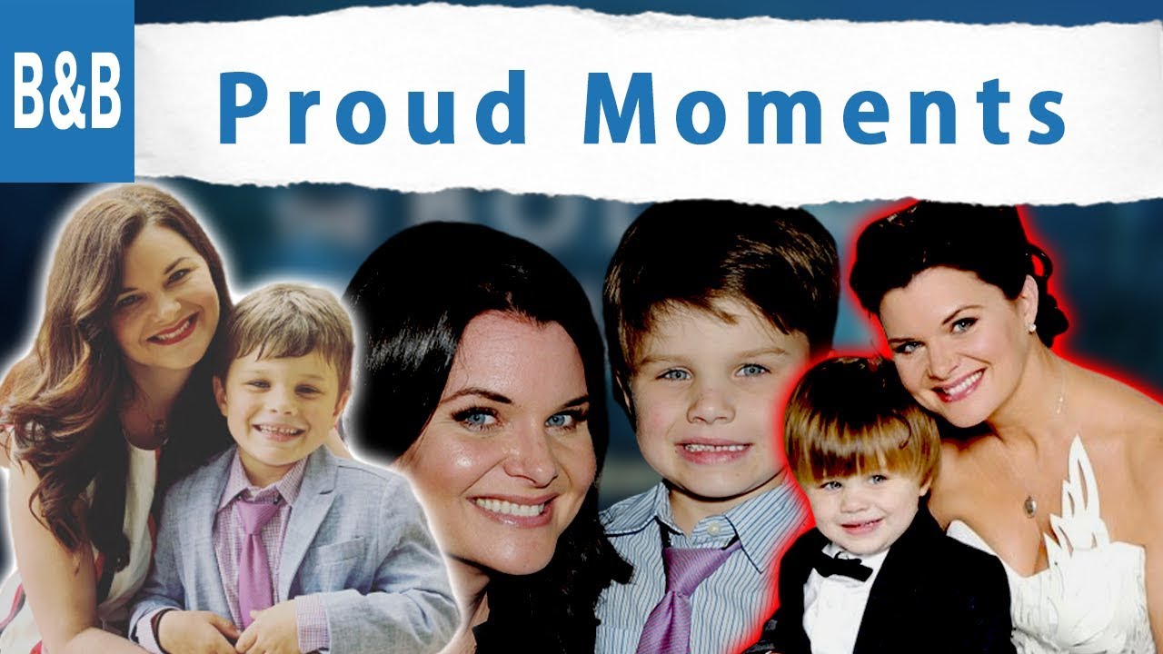 Bold and the Beautiful: Heather Tom (Katie Logan) Shares Proud Mom Moments