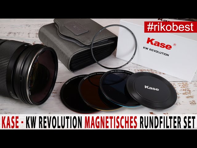 Magnetische Rundfilter Sets von Kase