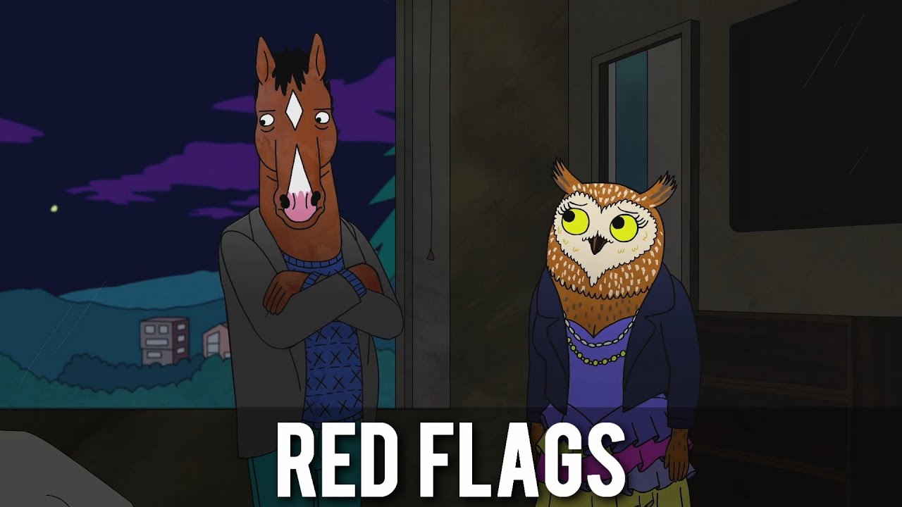 All The RED FLAGS Just Look Like Flags BoJack Horseman YouTube