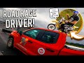 ANGRY DRIVER ALOMST RUNS ME OFF THE ROAD WHILE RIDING MY DIRTBIKE ! | BRAAP VLOGS