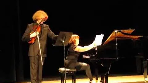 Eric Durst performing Suite for Viola by (and with...