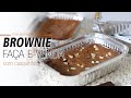 BROWNIE COM CASQUINHA E MOLHADINHO {sem glúten} #façaevenda