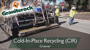 Cold-In-Place Recycling (CIR) | Graniterock