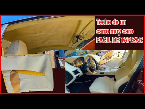 Retapizando el techo del coche  Comunidad Leroy Merlin Comunidad