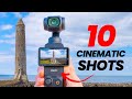 10 PRO CINEMATIC Shots For Your DJI POCKET 3 | DJI Osmo Pocket 3 Tips For Beginners