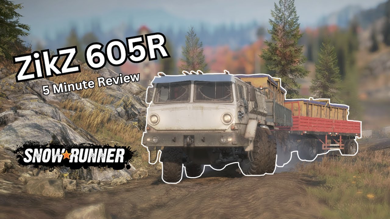 SnowRunner ZikZ 605R 5 Minute Review YouTube
