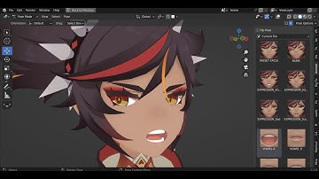 BLENDER Character Xinyan [Rigify]