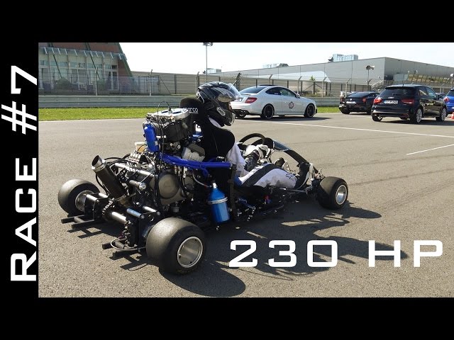 Vídeo: así acelera (y suena) un kart con el motor de una Honda CBR1000RR  Fireblade